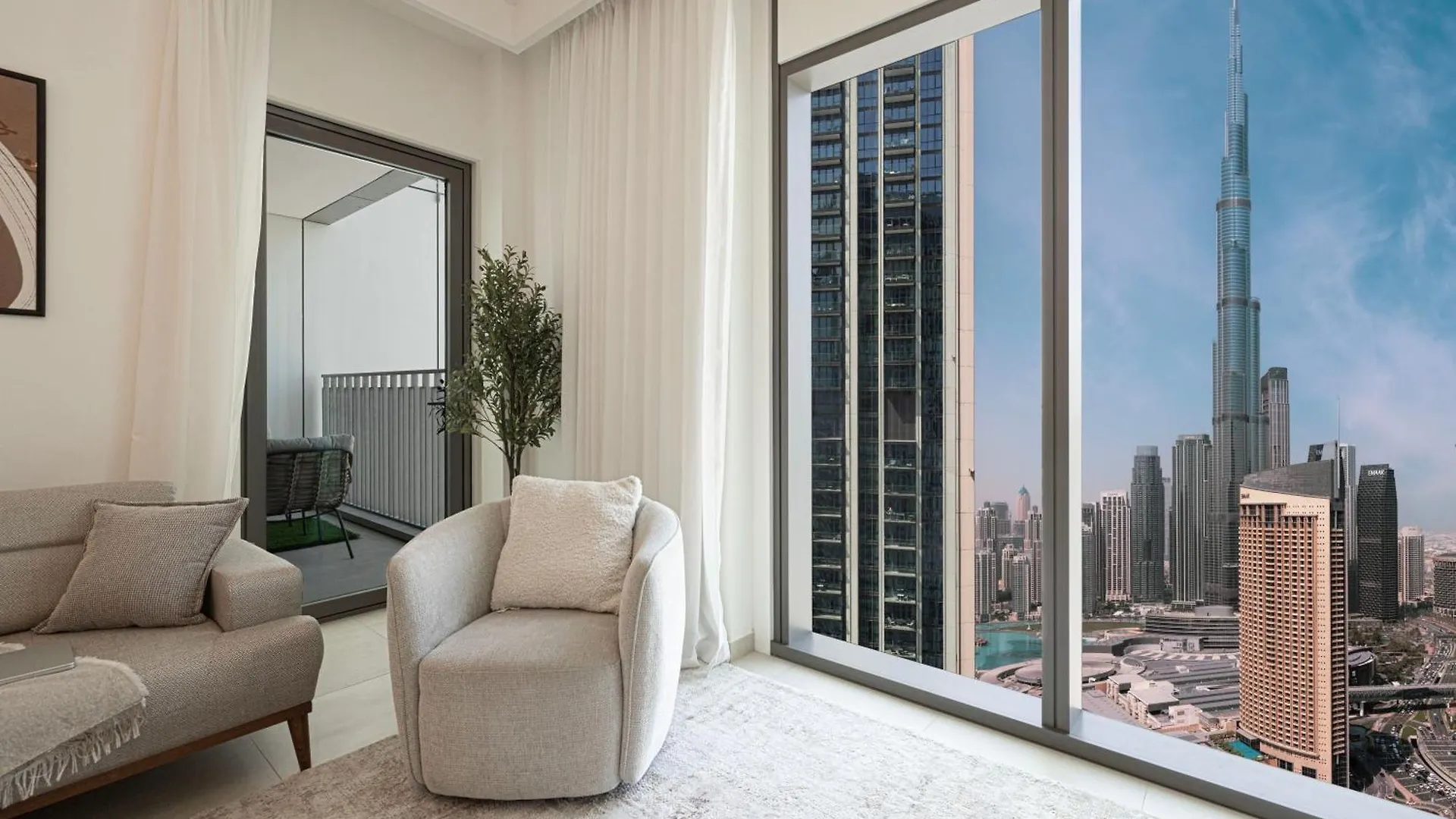 2Br With Full Burj View And Direct Access To Dubai Mall Apartment