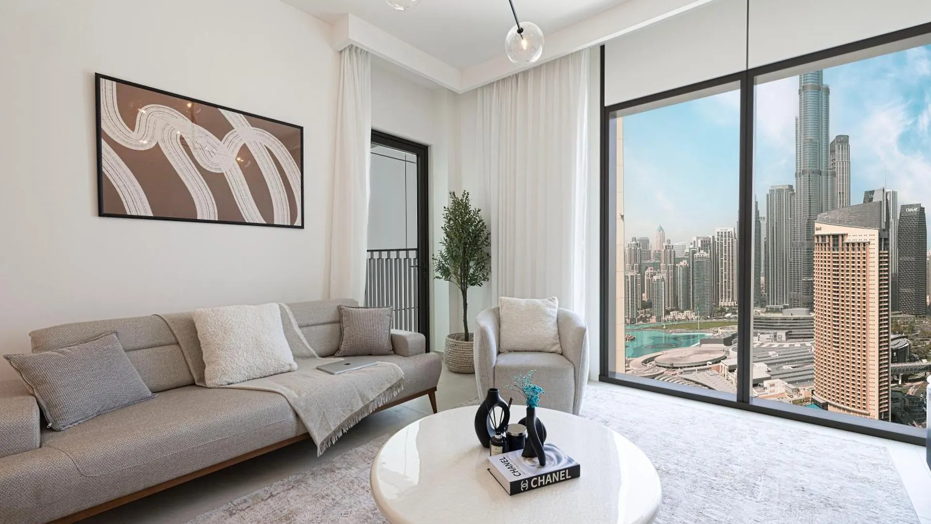 2Br With Full Burj View And Direct Access To Dubai Mall Apartment