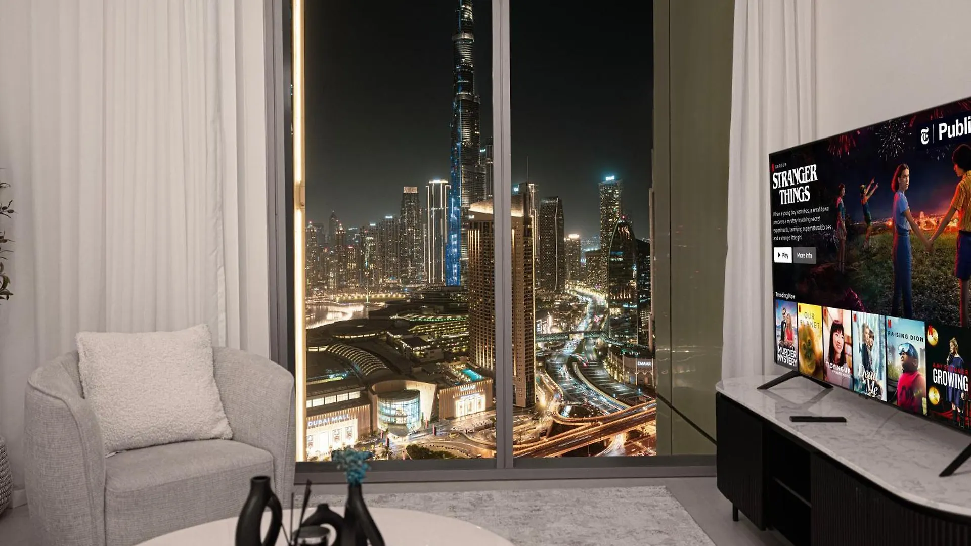 2Br With Full Burj View And Direct Access To Dubai Mall Apartment