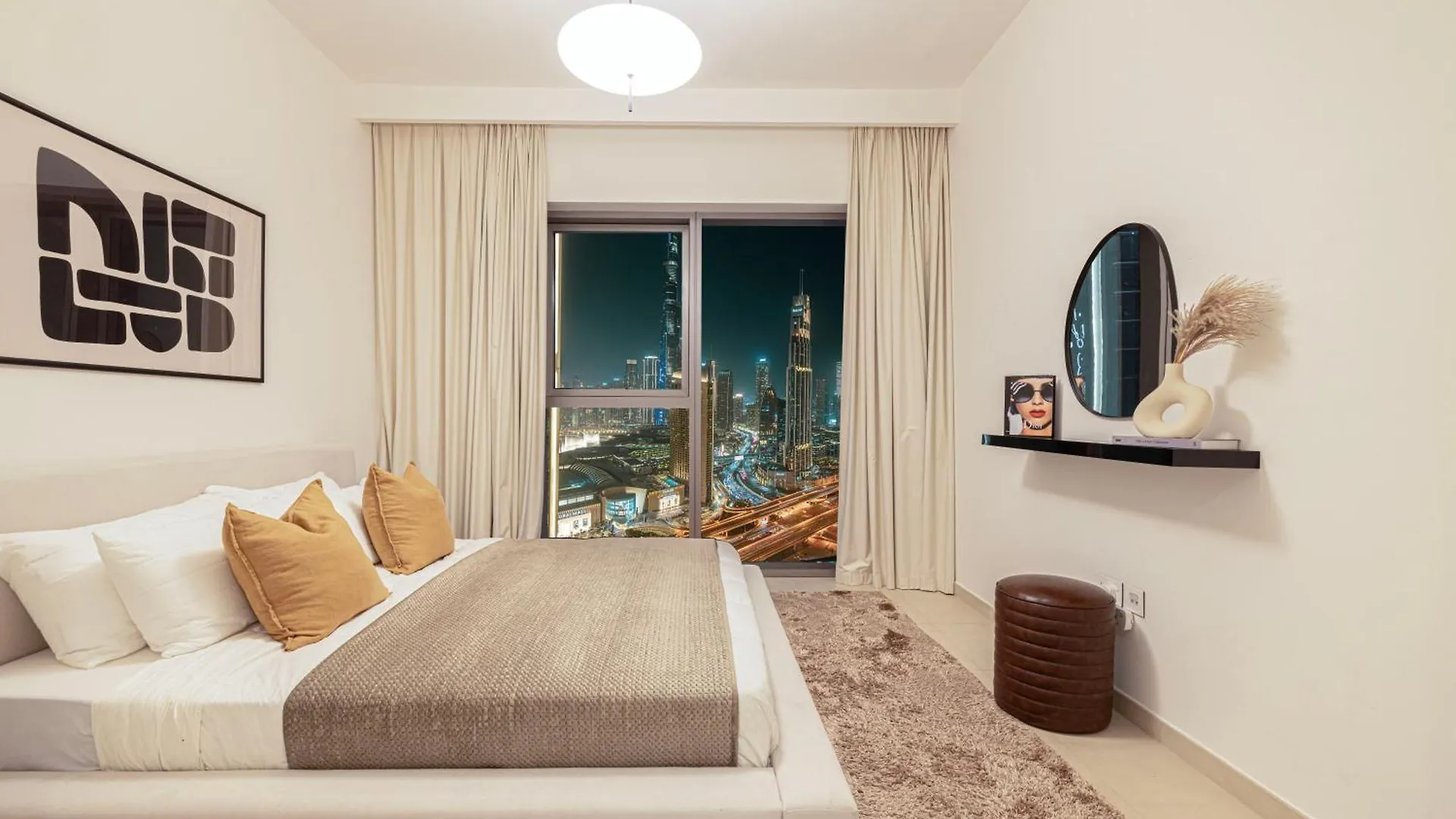 2Br With Full Burj View And Direct Access To Dubai Mall Apartment