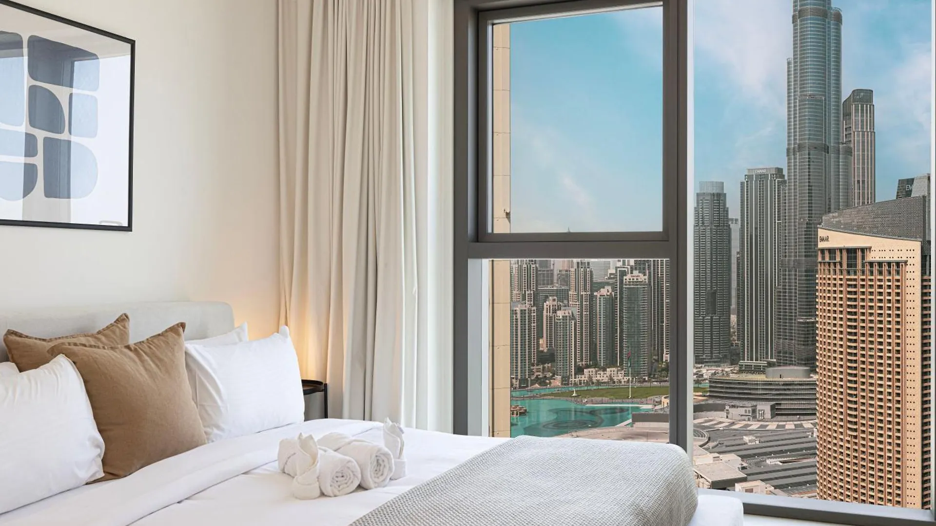 2Br With Full Burj View And Direct Access To Dubai Mall Apartment